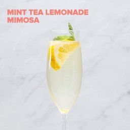 Mint Tea Lemonade Mimosa Recipe by Tasty