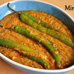 Mirchi ka salan recipe | How to make Hyderabadi mirchi ka salan for biryani