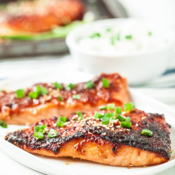 Miso Glazed Salmon - Healthy and Easy