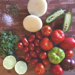 Mixed Tomato Salsa