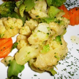 Mixed Vegetables with Herb Butter