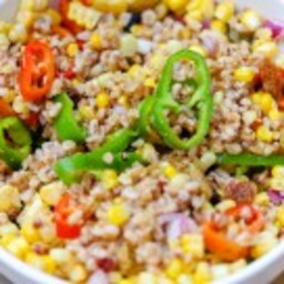 Mixed Veggie Farro Salad Made In The Instant Pot