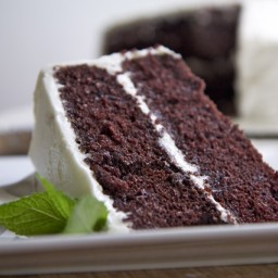 Moist and Fluffy Devils Food Cake