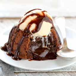Molten Chocolate Lava Cakes For Two