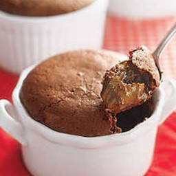 Molten Chocolate-Nutella Pudding Cakes