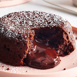 Molten Dark Chocolate Cakes Recipe
