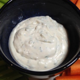 Mom's Famous Raw Vegetable Dip Recipe