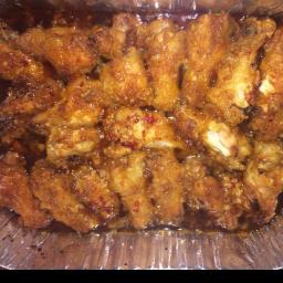Mom's Baked Sweet BBQ Chicken Wings