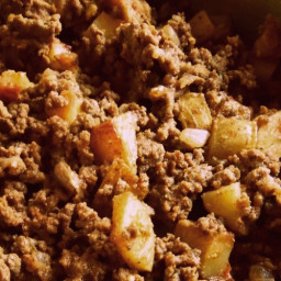 Mom's Beef Picadillo With Potatoes
