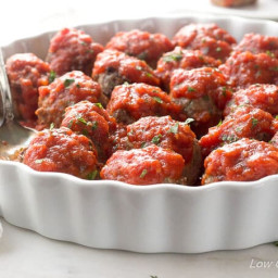 Mom's Low Carb Meatballs Recipe - Italian Style (Keto Meatballs)