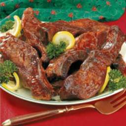 Mom's Oven-Barbecued Ribs Recipe