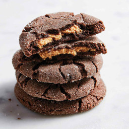 Mom's Peanut Butter Chocolate Cookies