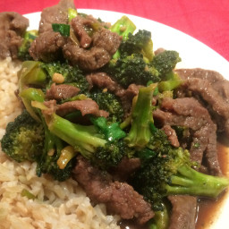Mongolian Beef and Broccoli - GF and WW recipe