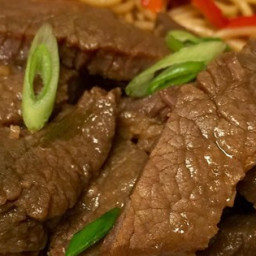 Mongolian Beef from the Slow Cooker Recipe