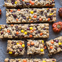 Monster Oatmeal Chocolate Chip Cookie Bars