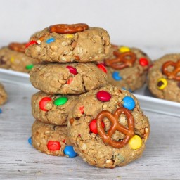 Monster Pretzel Cookies