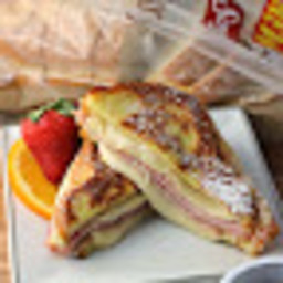 Monte Cristo Style Grilled Cheese Sandwich