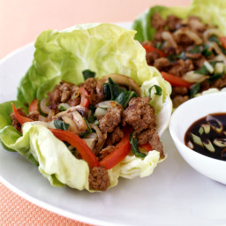 Moo Shu Beef Lettuce Cups