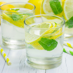 Morning Lemon & Mint Detox Water