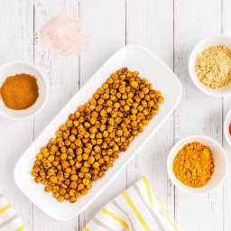Moroccan Baked Chickpeas