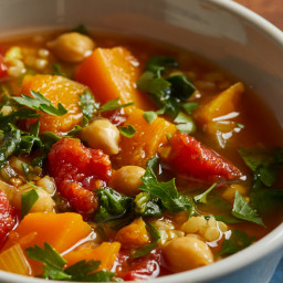 Moroccan Butternut Squash and Chickpea Stew