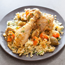 Moroccan Chicken with Olives and Lemon (Chicken Tagine)