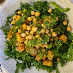 Moroccan Chickpea & Sweet Potato Salad