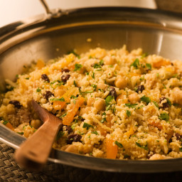 Moroccan Couscous & Chickpeas