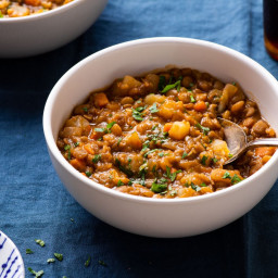 Moroccan Green Lentil Soup Recipe (Inspired by Pret a Manger)