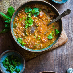 Moroccan Instant Pot Hearty Vegetable Beef Soup
