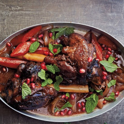 Moroccan Lamb Shanks with Pomegranate