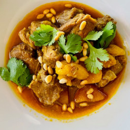 Moroccan Lamb Stew with Apricots