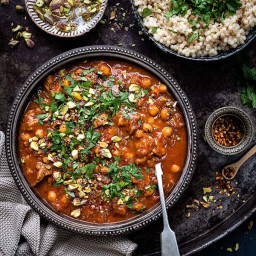 Moroccan Lamb Tagine With Apricots