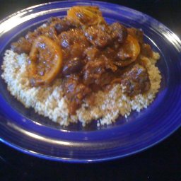 Moroccan Lamb Tagine with Lemon and Olives