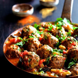 Moroccan Meatball and Vegetable Ragout
