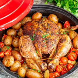 Moroccan Roast Chicken and Potatoes
