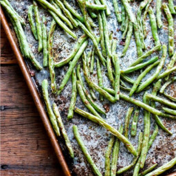 Moroccan Roasted Green Beans