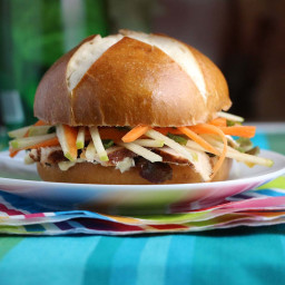 Moroccan Spice-Rubbed Turkey Sandwiches with Asian Slaw
