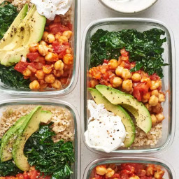 Moroccan-Spiced Chickpea Bowls