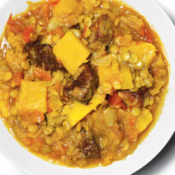 Moroccan-Style Pumpkin (With Lentils)