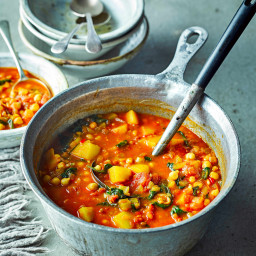 Moroccan veggie soup