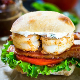 Most Amazing Shrimp BLT Sandwich recipe