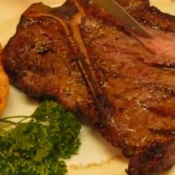 Mouth-watering Grilled T-bone Beef Steak