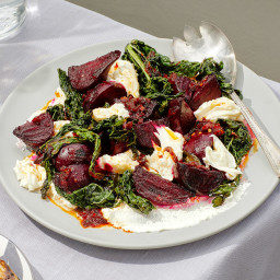 Mouthwatering Charred Beets With Ricotta