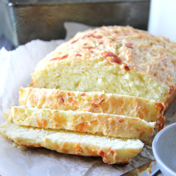 Mozzarella and Parmesan Buttermilk Quick Bread