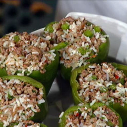 Mr. John's Meat-Stuffed Bell Peppers