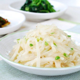 Mu Namul (Korean Radish Side Dish)