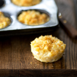 Muffin Cup Macaroni and Cheese