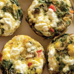 Muffin Cup Veggie Omelets
