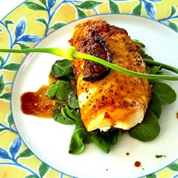 Muffi's Chicken Breasts stuffed with Figs and Goat Cheese